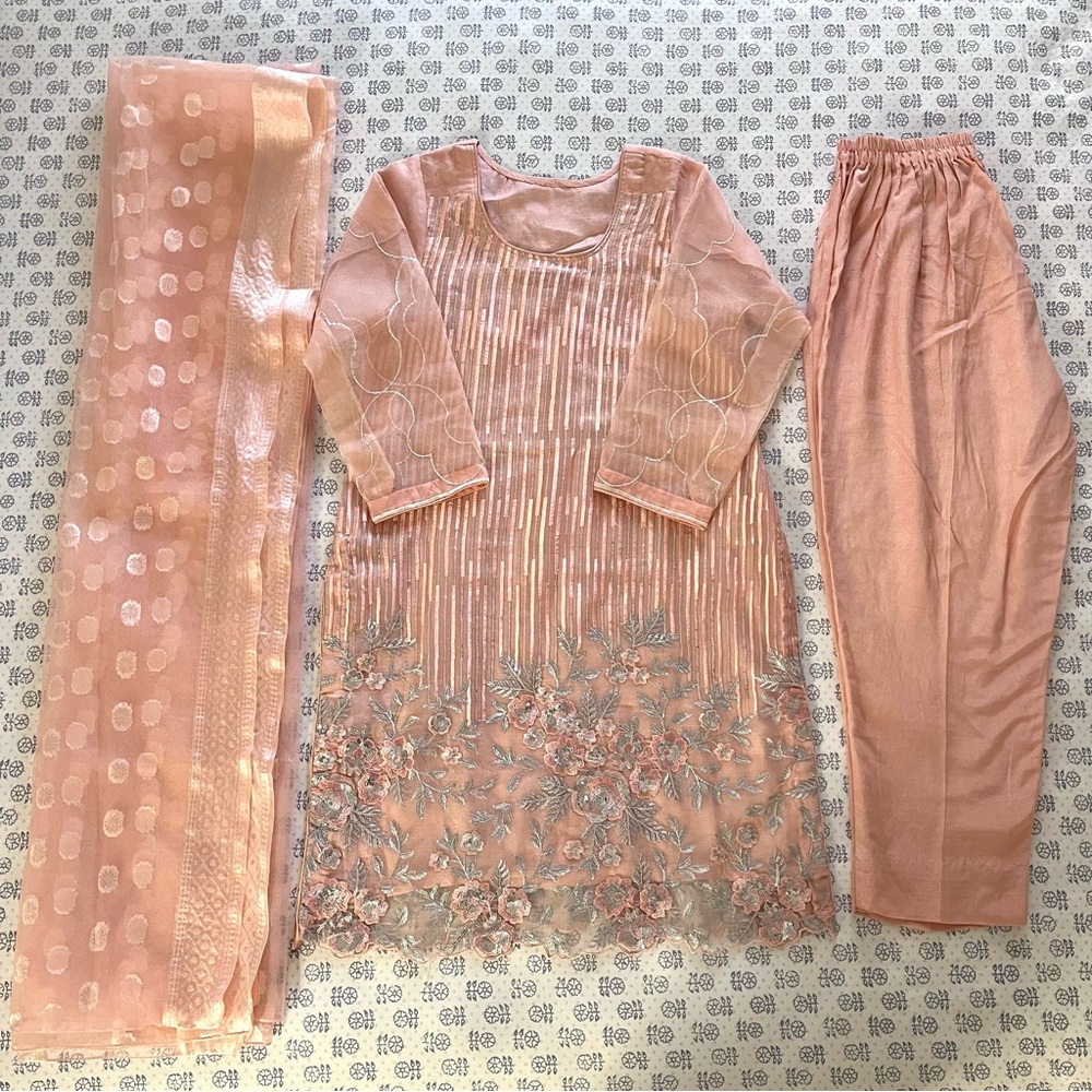 NEW Fancy Embellished Party Shalwar Kameez